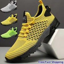 Men's Casual Running Sneakers Walking Sports Athletic Outdoor Tennis Shoes Gym