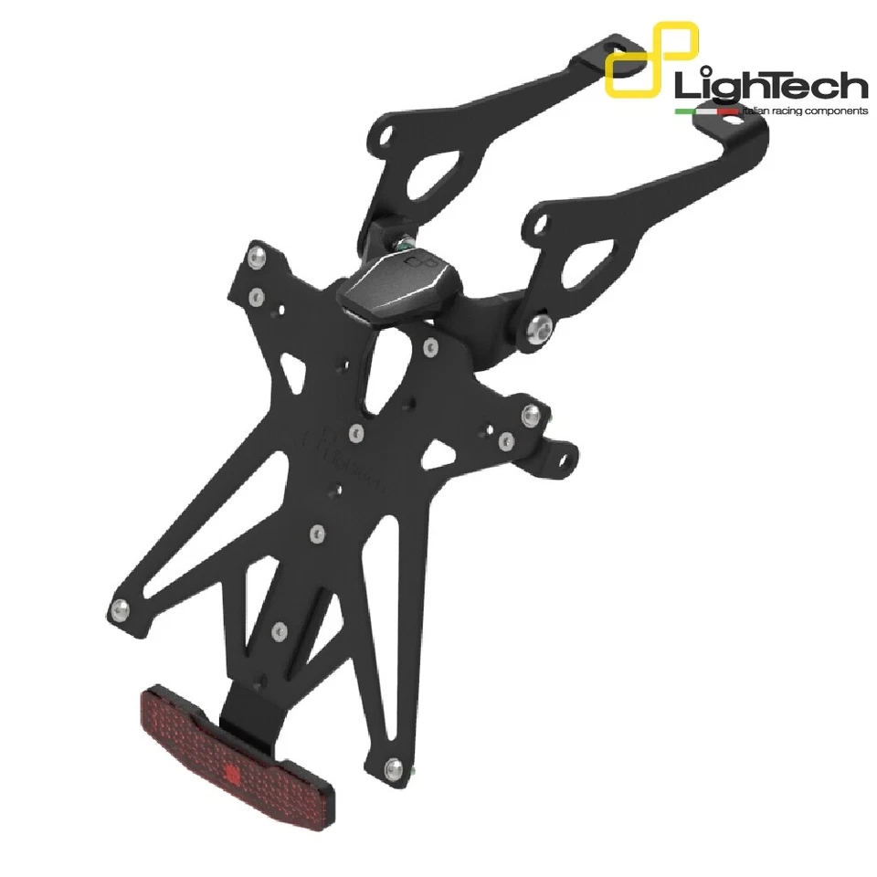 LIGHTECH Kit Portatarga Regolabile Yamaha FZ6 Fazer 2004 > 2007 Foto 2 de 3