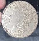 1921-S MORGAN SILVER DOLLAR~SL/   ~NICE LOOKING COIN~