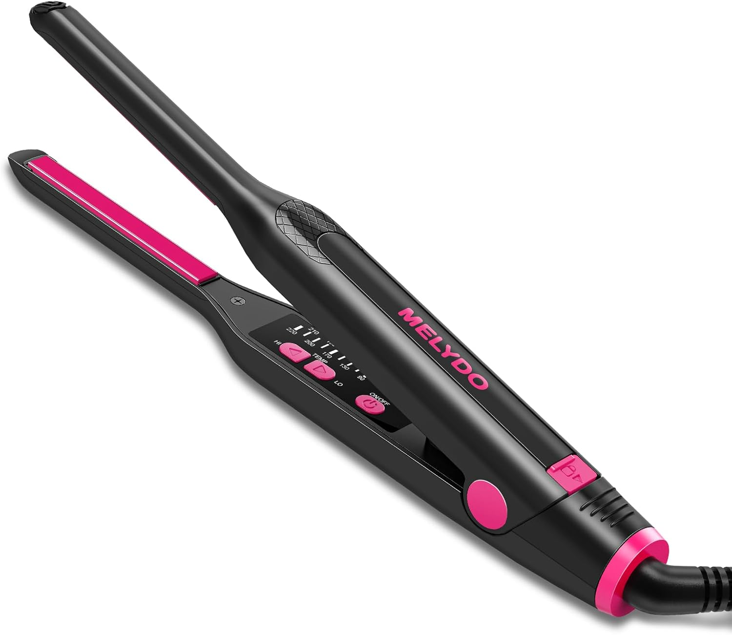 Pencil Straighteners Mini Hair Straighteners and Curl 2 in 1, Thin Hair Straight