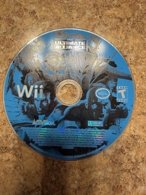 Marvel Ultimate Alliance Wii Disc Only Tested