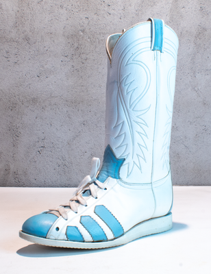 Vintage Tony Lama Rodeo Clown Cowboy Boot Sneakers Size 8 Rare | eBay