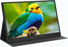 Portable Monitor 15.6in FHD 1080 USB-C HDMI Computer Display IPS Gaming Monitor