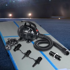 Everfit 500W Electric Air Pump Inflatable Airtrack Tumbling Gym