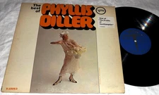 1966 PHYLLIS DILLER - The Best of... LP - Verve V-15053 - Rare Hype Sticker!!!