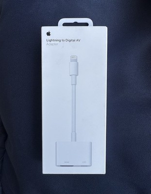 Apple Lightning to HDMI Digital AV Adapter A1438 MW2P3AM/A White Sealed NEW