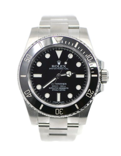 Rolex Submariner No Date Stainless Steel Watch 114060