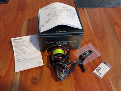 Shimano vanford C 3000  Spinnfischen Angelrolle Zander Hecht Barsch Wels
