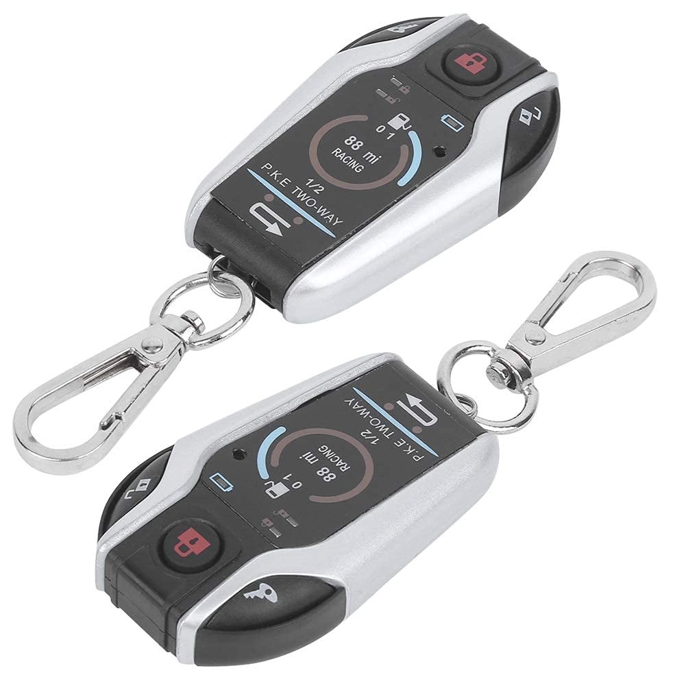 2 Way Alarm System Universal ABS Motorcycle Anti?Theft Remote Control for Sec...