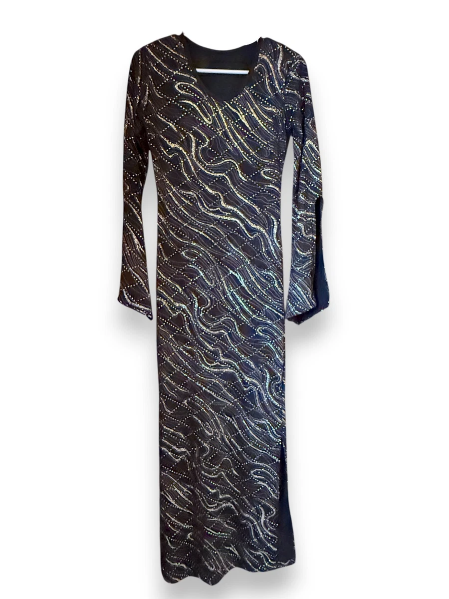 chinese dress ladies Cleopatra Egyptian Queen Ancient Egypt Womens One Shoulder Dress Long  Sleeve Split Maxi Dress XS at Amazon Women's Clothing store main image 1
