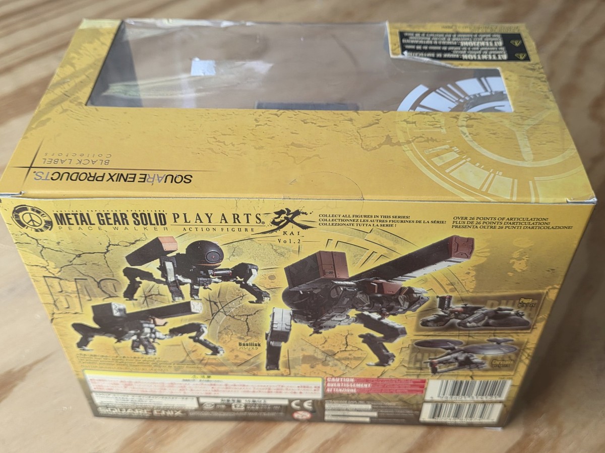 Metal Gear Solid Peace Walker Basilisk Play Arts Kai Vol 2 NIB