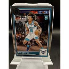 2023-24 Hoops Premium Stock Nick Smith Jr. Rookie Card #31 Hornets. rookie card picture