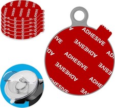PKYAA Dashboard Pad Mounting Disk Sticky Adhesive Replacement Transparent