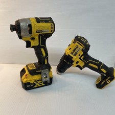 DeWalt DCD777 Drill  DCF787 Impact Driver w/ 5.0AH Battery - Pre Owned - See De