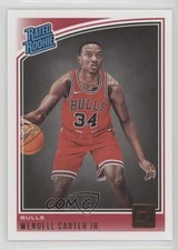 2018-19 Panini Donruss Rated Rookies Wendell Carter Jr #170 e0v