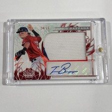 2024 Leaf Trinity Baseball - TRAVIS BAZZANA AUTO & PATCH 14/15 RC! Prospect!