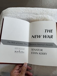 The New War by Senator John Kerry SIGNED FIRST EDITION Easton Press #570 of 900