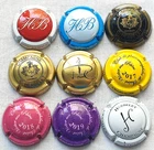 Champagne Capsules LETTER H IN ORDER