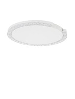 Nova Luce Greamy Deckenleuchte 46 Cm Dimmbar Led 3000K Weiß 1950 Lm IP20