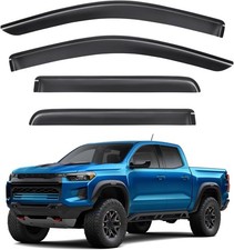 Tape On Rain Guards Chevy Colorado GMC Canyon 2023 2024 2025 2026 Window Deflect