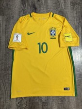 Neymar Jr Brazil Nike 2016 Jersey Men  s Size Large 724597-703