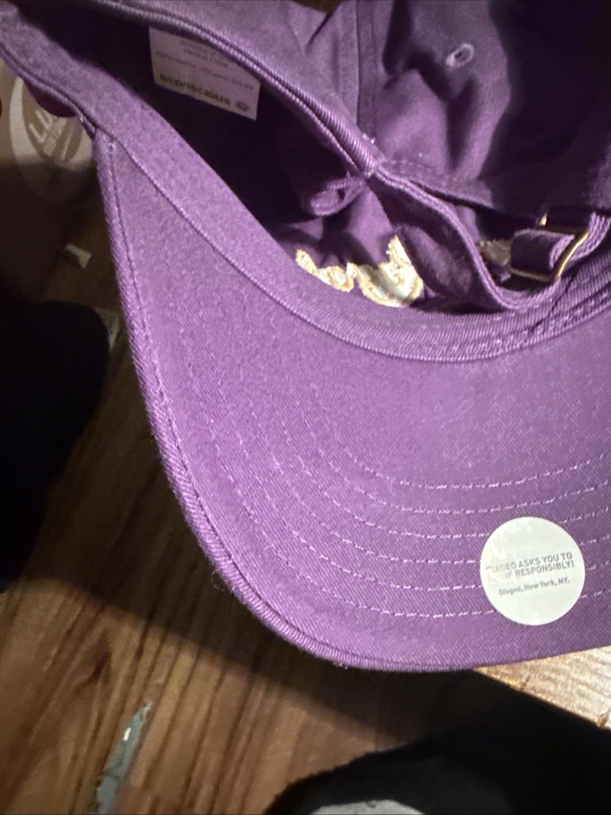 Crown Royal Wrapback Baseball Cap Hat Adjustable … - image 8