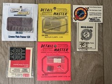 1:24 / 1:25 Model CAR Detail Parts Photo etched / Konvolut 14