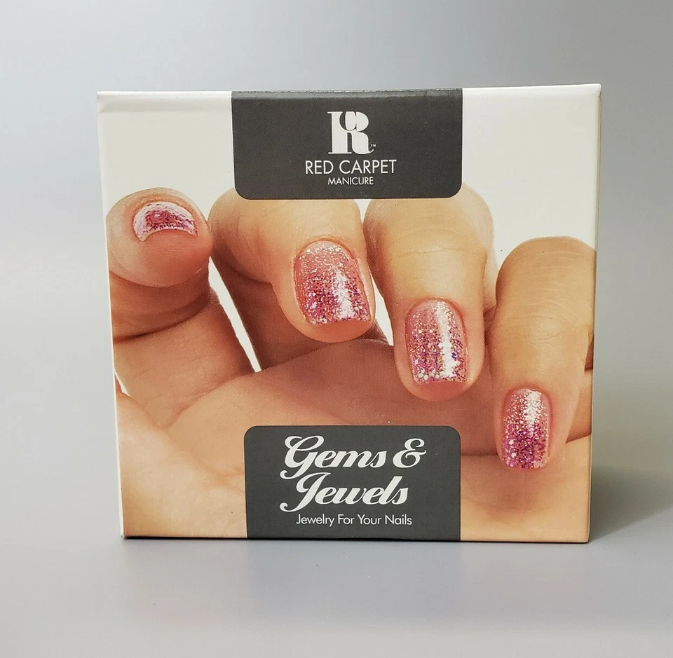 Красный ковер маникюр драгоценные камни и драгоценности нейл-арт картина сделай сам набор - Изображение 2 из 4