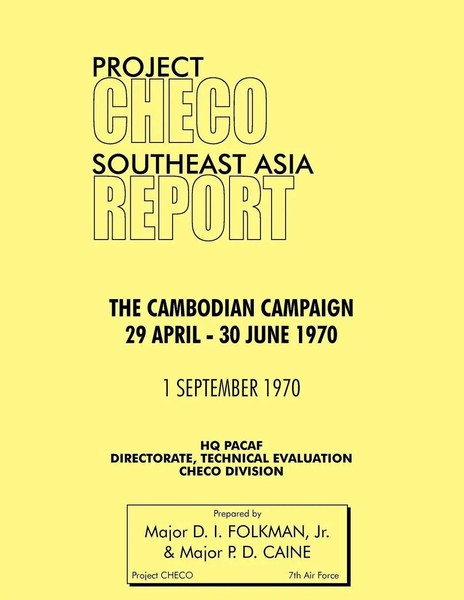 Jr. D. I. Folkman (U. A.) | Project Checo Southeast Asia Study | Taschenbuch-image