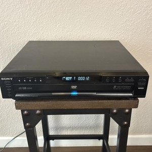 Sony DVP-NC665P 5 Disc DVD/CD Carousel Changer Player No Remote-Tested Works