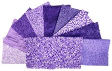 Purple Layer Cake 40 -10" Squares Quilting Sewing Fabric