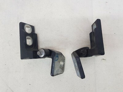 VAUXHALL  CORSA D MK3 06-14 3DR FRONT PASSENGER LEFT DOOR HINGES BLACK SAPPHIRE