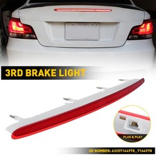 Red LED 3rd Third Brake Light Fits BMW 1 Series E82 M Coupe 2011-2012 Red Lens