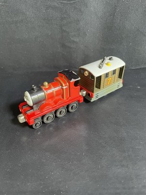 Thomas & Friends James & Toby Train Lot 2009 Mattel Diecast