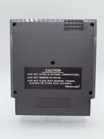 Gyromite Matte Sticker Seal First Production NES Complete CIB