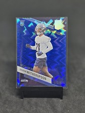 2023 Donruss Elite Devon Witherspoon Blue Status Explosion Rookie Card /625. rookie card picture