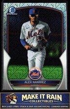 Alex Ramirez 2023 Bowman Chrome Prospects Mojo Refractor #BCP-211 New York Mets
