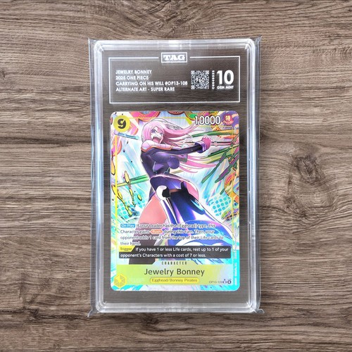 Jewelry Bonney (Alternate Art) graded TAG 10 for sale on eBay