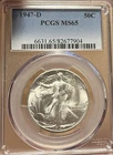 1947-D PCGS MS65 Walking Liberty Silver Half Dollar