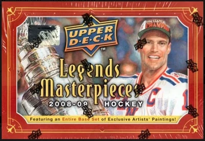 2008-09 Upper Deck Masterpieces Hockey Base Singles (Pick Your Art Card: 1-87) - Image 1 of 2