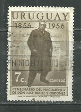 URUGUAY 625 USED JOSE BATLLE Y ORDONEZ