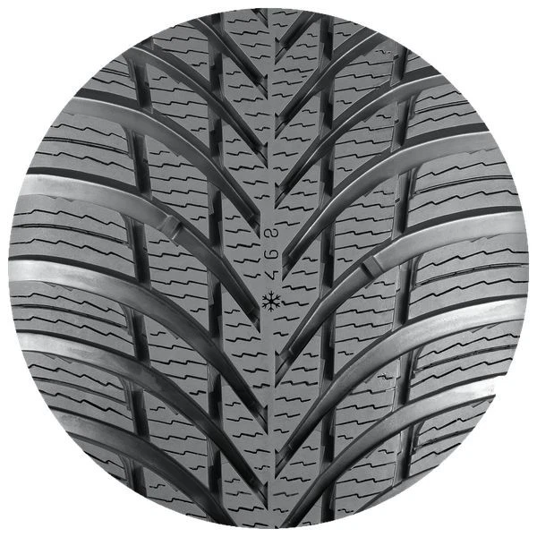 4x Winterreifen NOKIAN SNOWPROOF 2 SUV 255/45R19 104V BSW XL SILENTDRIVE - Bild 4 von 4