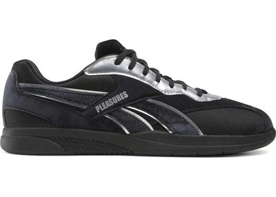 Reebok Unisex Hammer Street Tennis Shoes Black Silver Size 12 Men