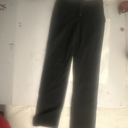 D&G, Vintage D&G Dolce & Gabbana Black 100% Virgin Wool Dress Pants Trousers