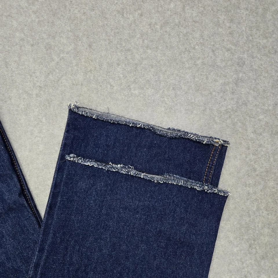 Dickies Jeans Mens 44 UL Blue Regular Fit Denim Raw Hem Straight Leg Workwear - Image 4 of 4