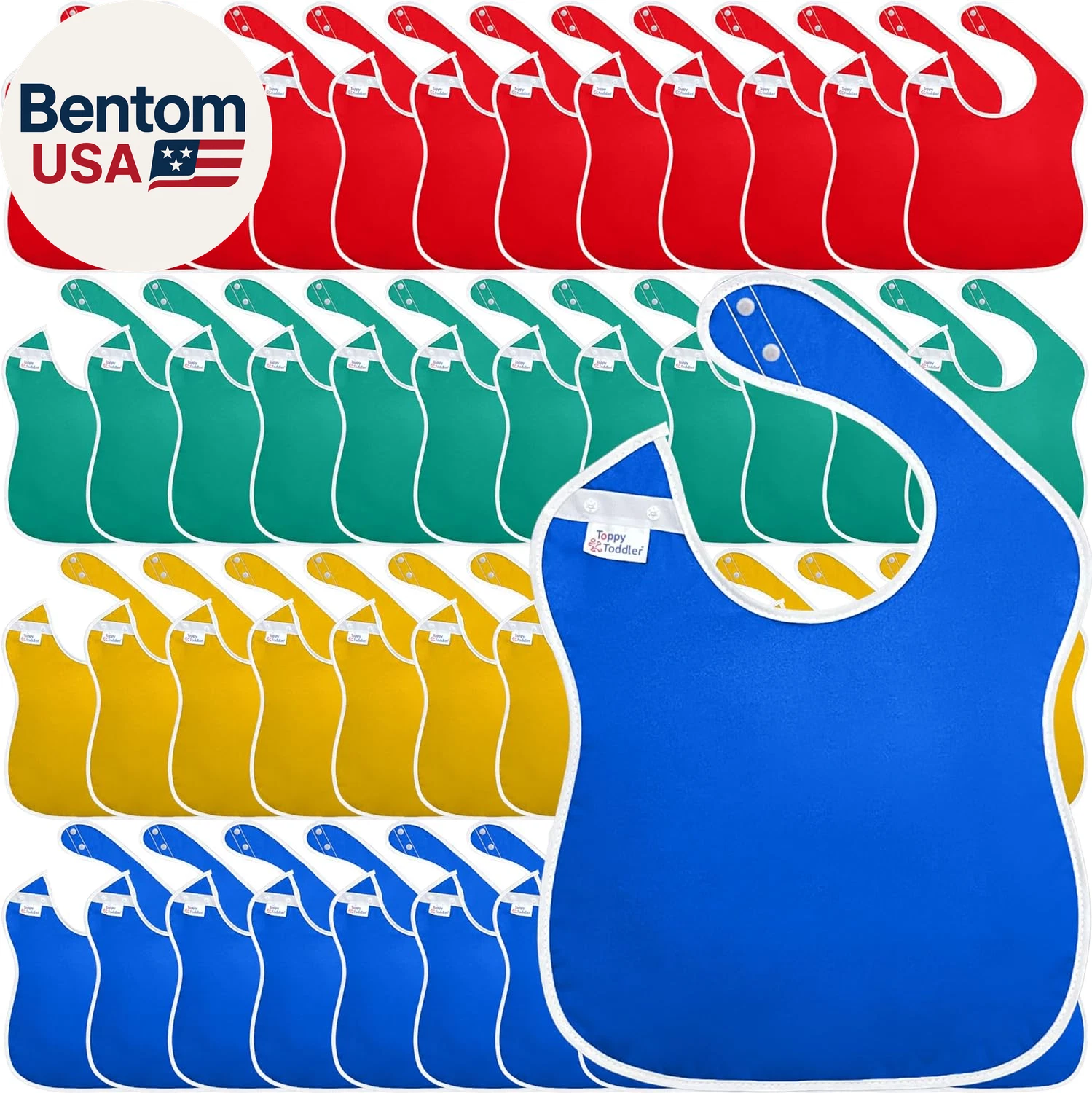 Large Waterproof Baby Bibs for 1-4 Years Old – Lightweight, Soft & Durable Bibs
Opens in a new windo