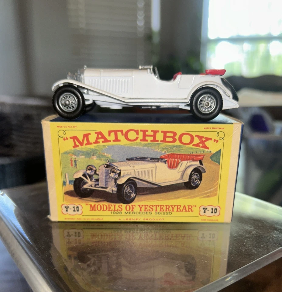 Lesney Matchbox Models of Yesteryear Y10 1928 Mercedes 36/220 W/Original Box - Image 2 of 4