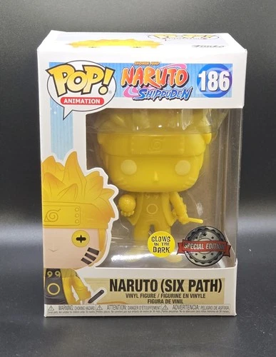 Funko POP! Naruto Shippuden NARUTO Six Path #186 Glow Special Edition