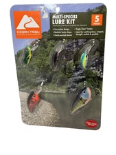 ozark trail 5 pack multi species lure kit fishing