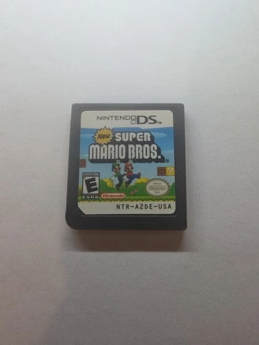 Super Mario Bros Nintendo DS Game Card Untested Clean Card Only